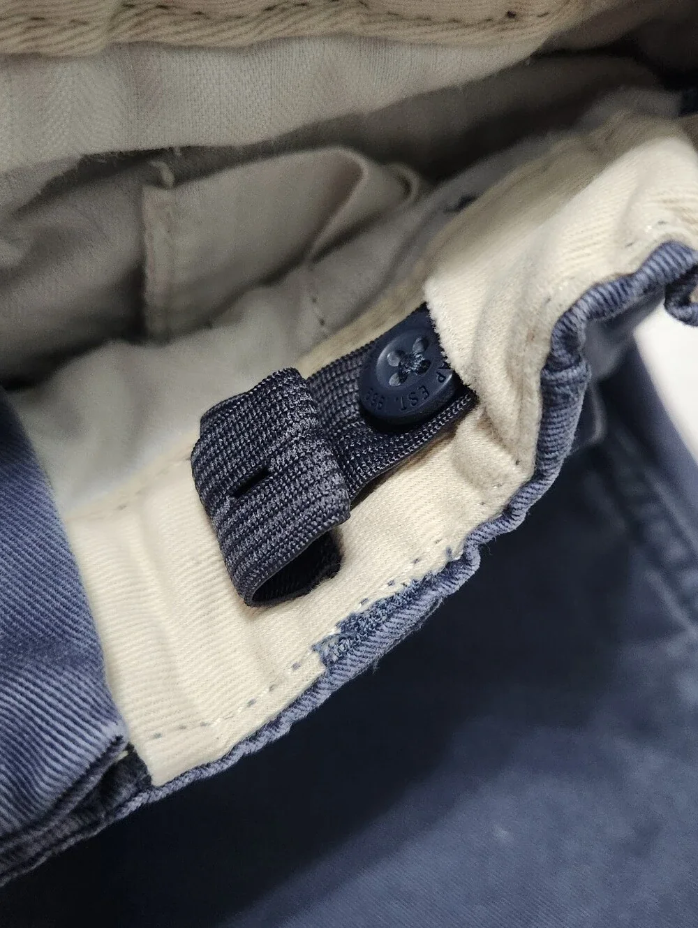 GAP Kids Blue Chino Khaki Shorts